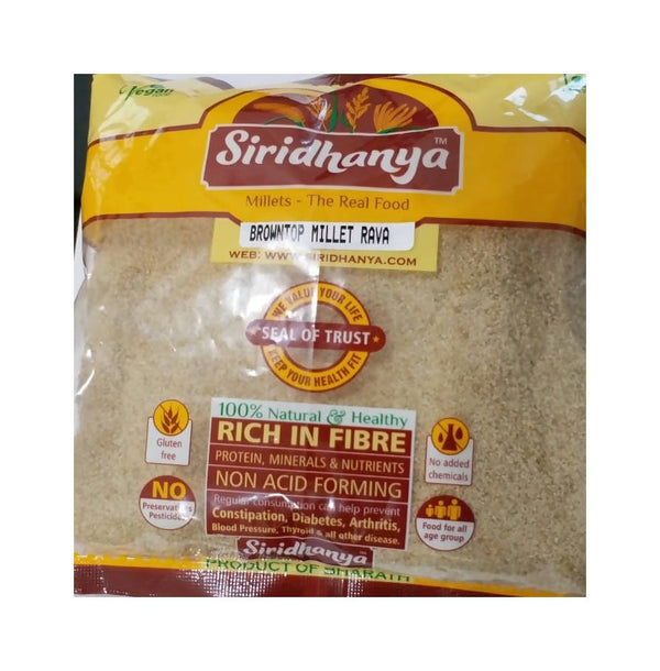 Siridhanya Browntop Millet / Rava/sooji