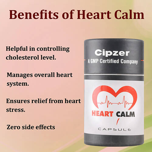 Cipzer Heart Calm Capsules - Distacart