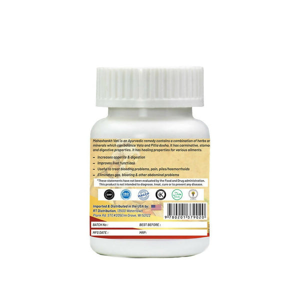 Life Aveda Mahashankh Vati Tablets - Distacart