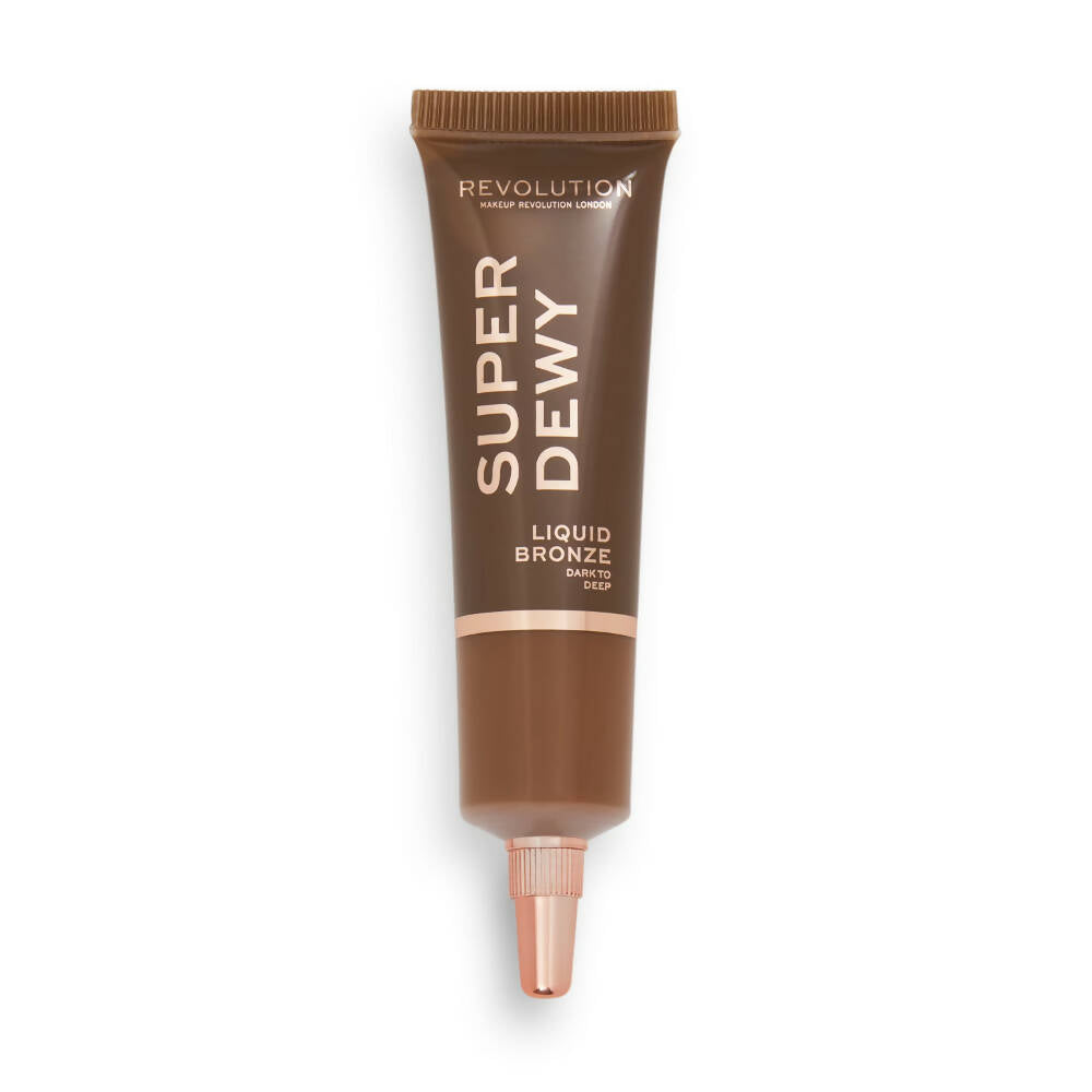 Revolution Superdewy Liquid Bronzer - Dark To Deep - Distacart