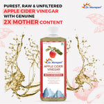 Thumbnail for Dr. Morepen Apple Cider Vinegar With 2x Mother for Weight Management, Immunity, Skin & Hair - Distacart