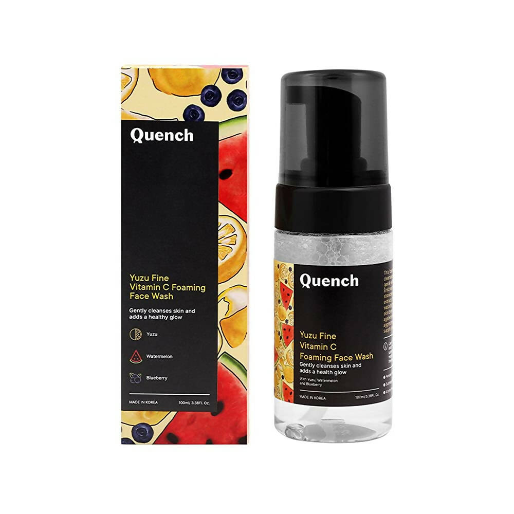 Quench Botanics Yuzu Fine Vitamin C Foaming Face Wash - Distacart
