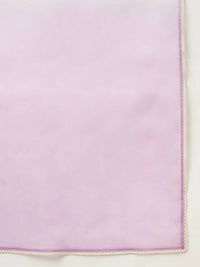 Thumbnail for FIORRA Women's Lavender Lurex Cotton Flared Kurta Pant With Dupatta - Distacart