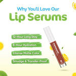 Thumbnail for Mamaearth Naturally Matte Lip Serum / Caramel Nude