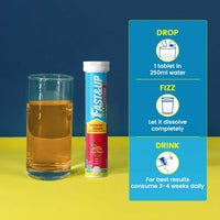 Thumbnail for Fast&Up Man Extend Effervescent Tablets - Peach Flavor - Distacart