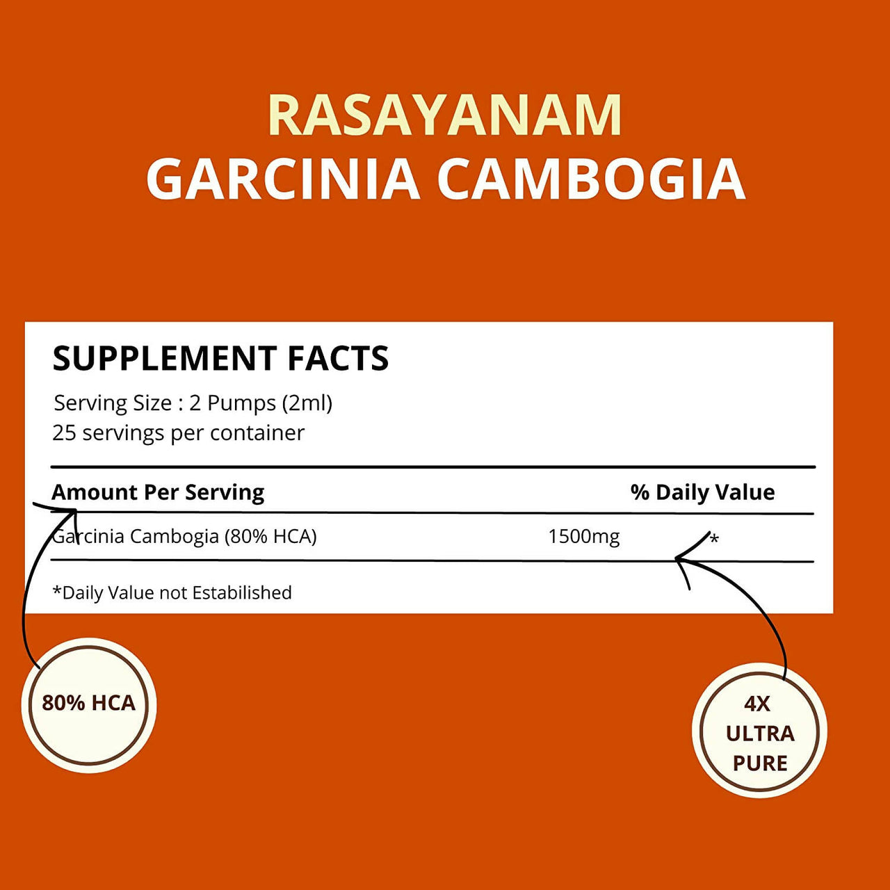 Rasayanam Garcinia Cambogia Liquid - Distacart