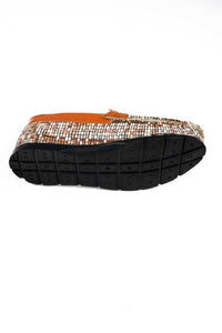 Thumbnail for Tiny Bugs Boys Printed Slip On Loafers - Tan - Distacart