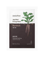 Thumbnail for Innisfree Jeju Root Energy Mask - Burdock