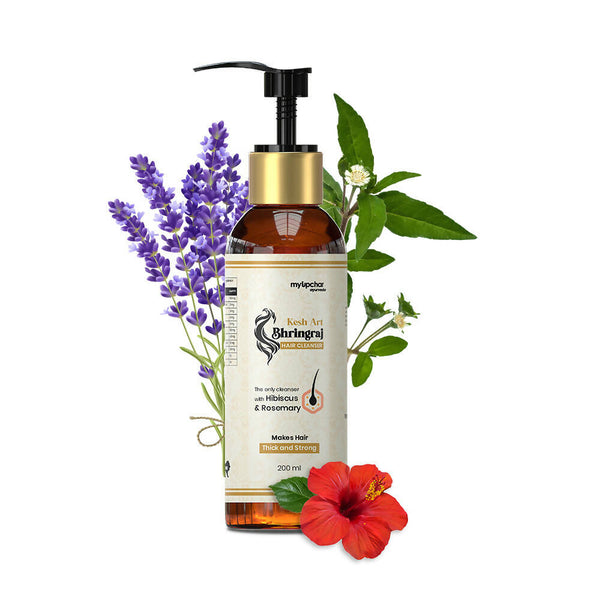 myUpchar Ayurveda KeshArt Bhringraj Hair Cleanser Shampoo - Distacart