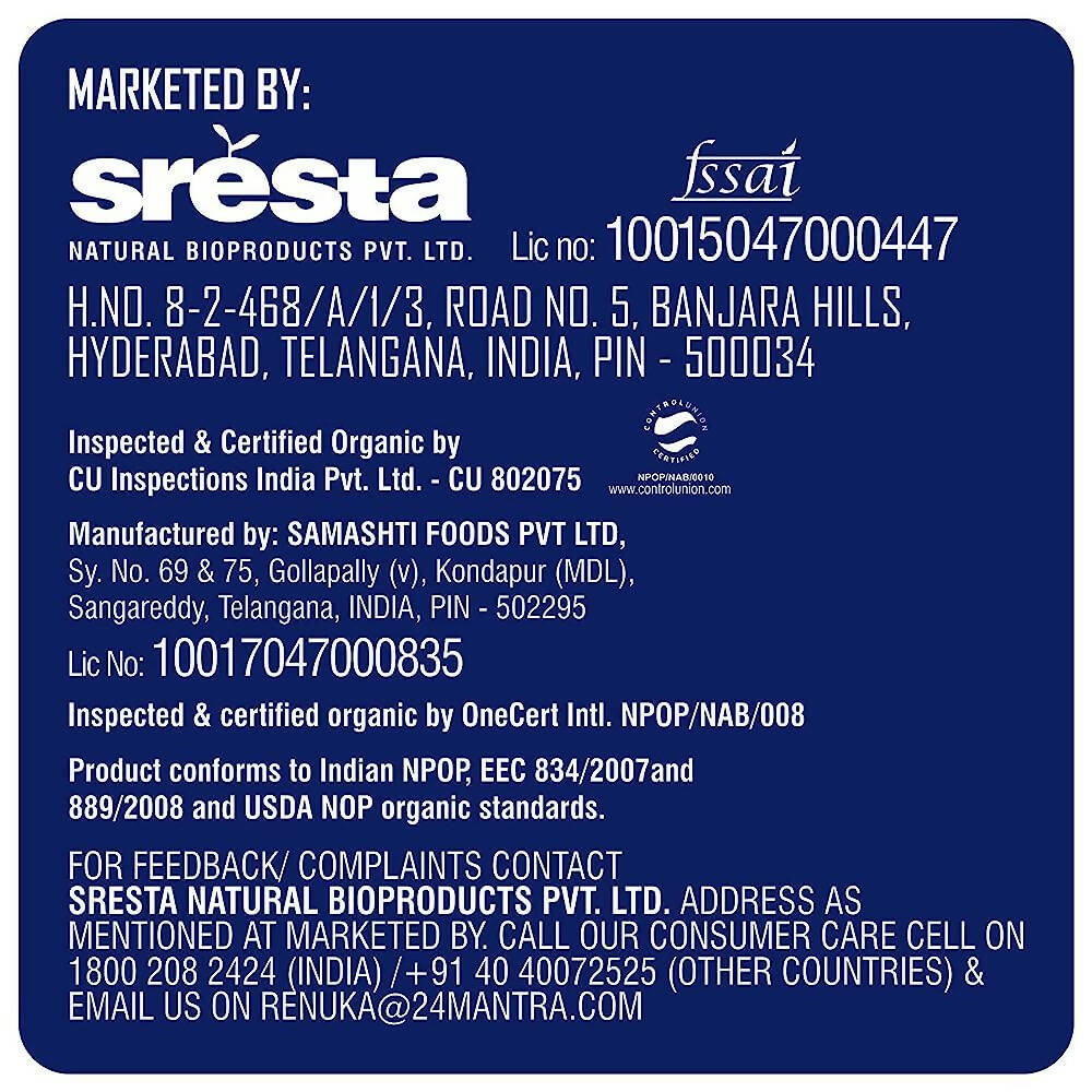 24 Mantra Organic Roasted Vermicelli - Made With Whole Wheat Flour - Distacart