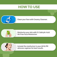 Thumbnail for The Derma Co 1% Salicylic Acid Oil-Free Moisturizer For Active Acne