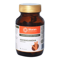 Thumbnail for Sitaram Ayurveda Ashwagandha Capsules