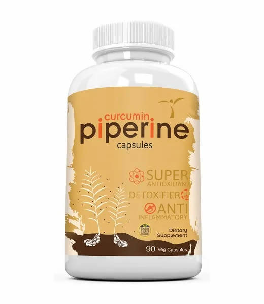 Ramini Bio Nutrition Curcumin Piperine 500mg Veg Capsules - Distacart