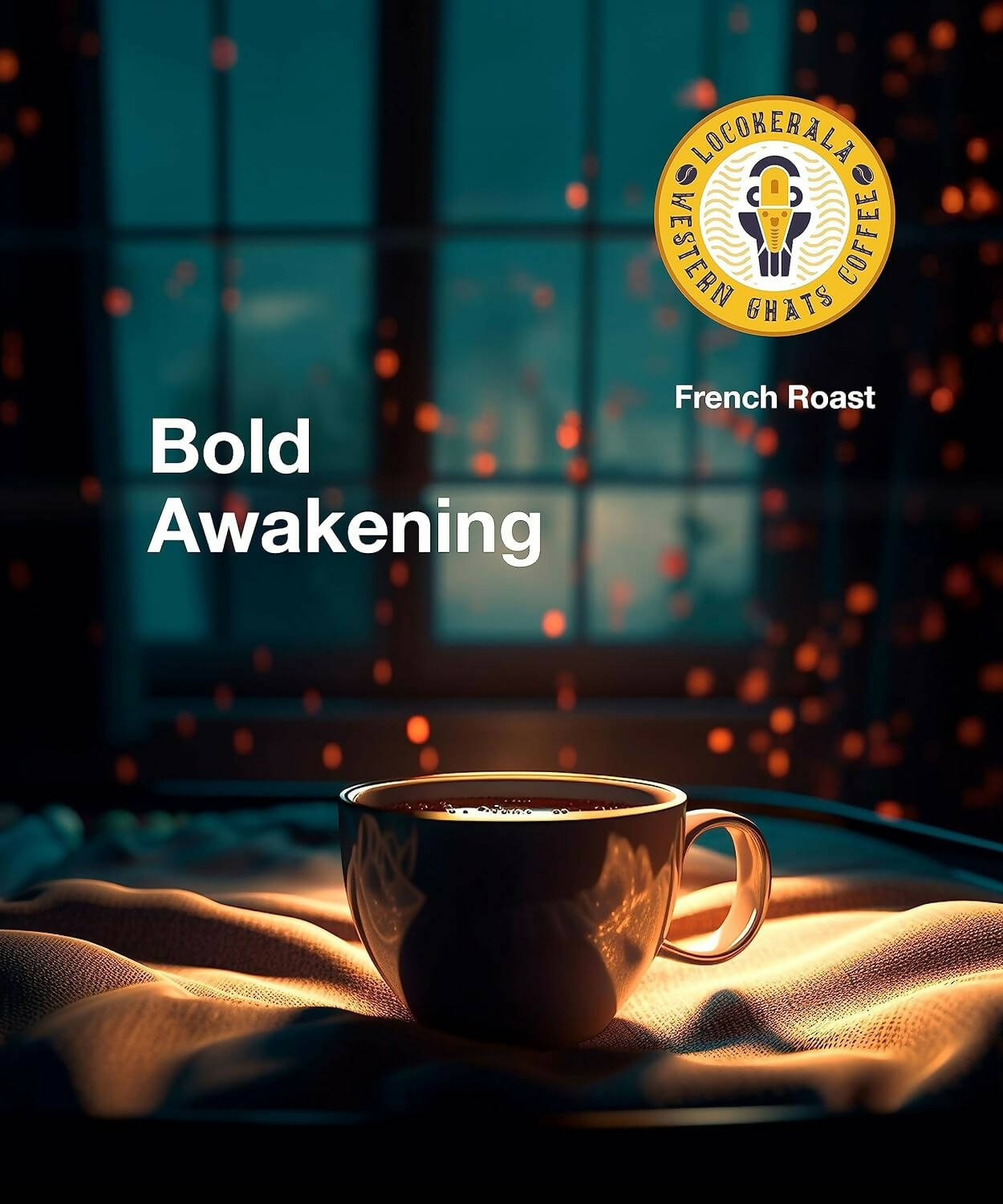 LocoKerala Western Ghats French Roast Arabica Whole Bean Coffee - Distacart