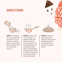 Thumbnail for Mille Banana Choco-Chip Millet Pancake - Distacart