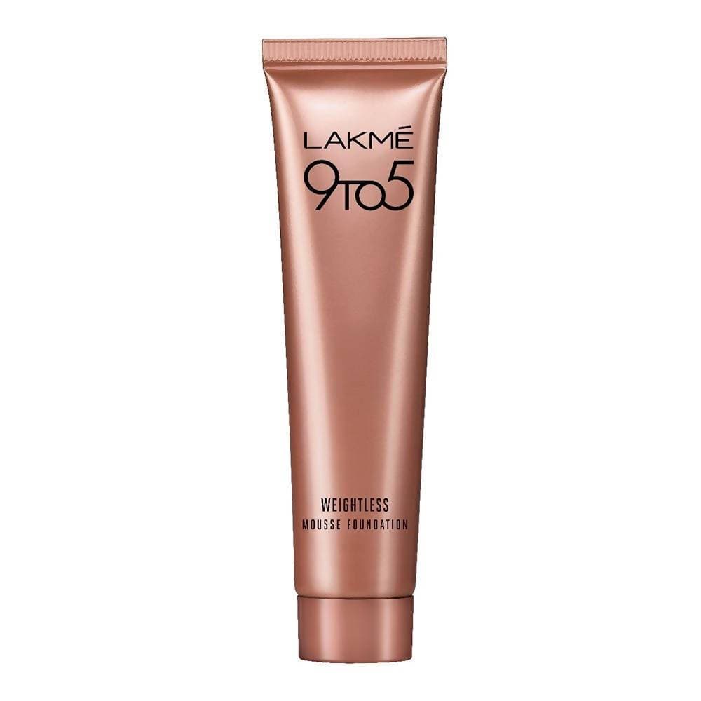 Lakme 9 To 5 Weightless Mousse Foundation - Beige Vanilla - Distacart