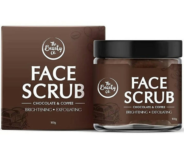 The Beauty Co. Chocolate Coffee Face Scrub - Distacart