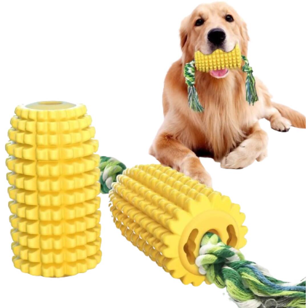 PetVogue Dog Chew Toys for Aggressive Chewer Teeth Cleaning Dog Toothbrush Toys - Distacart