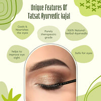 Thumbnail for Tatsat 100% Natural Ayurvedic Kajal Pencil - Distacart