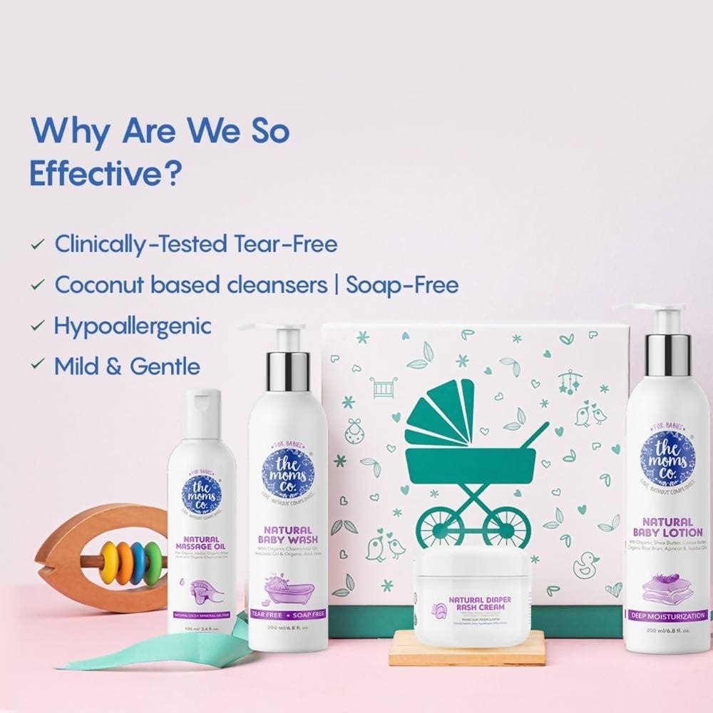 The Moms Co Baby Must Have With Ribbon Gift Box - Distacart