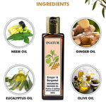 Thumbnail for Inatur Ginger & Bergamot Invigorating Massage Oil
