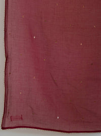 Thumbnail for Suta Red Woven Design Pure Cotton Saree - Distacart