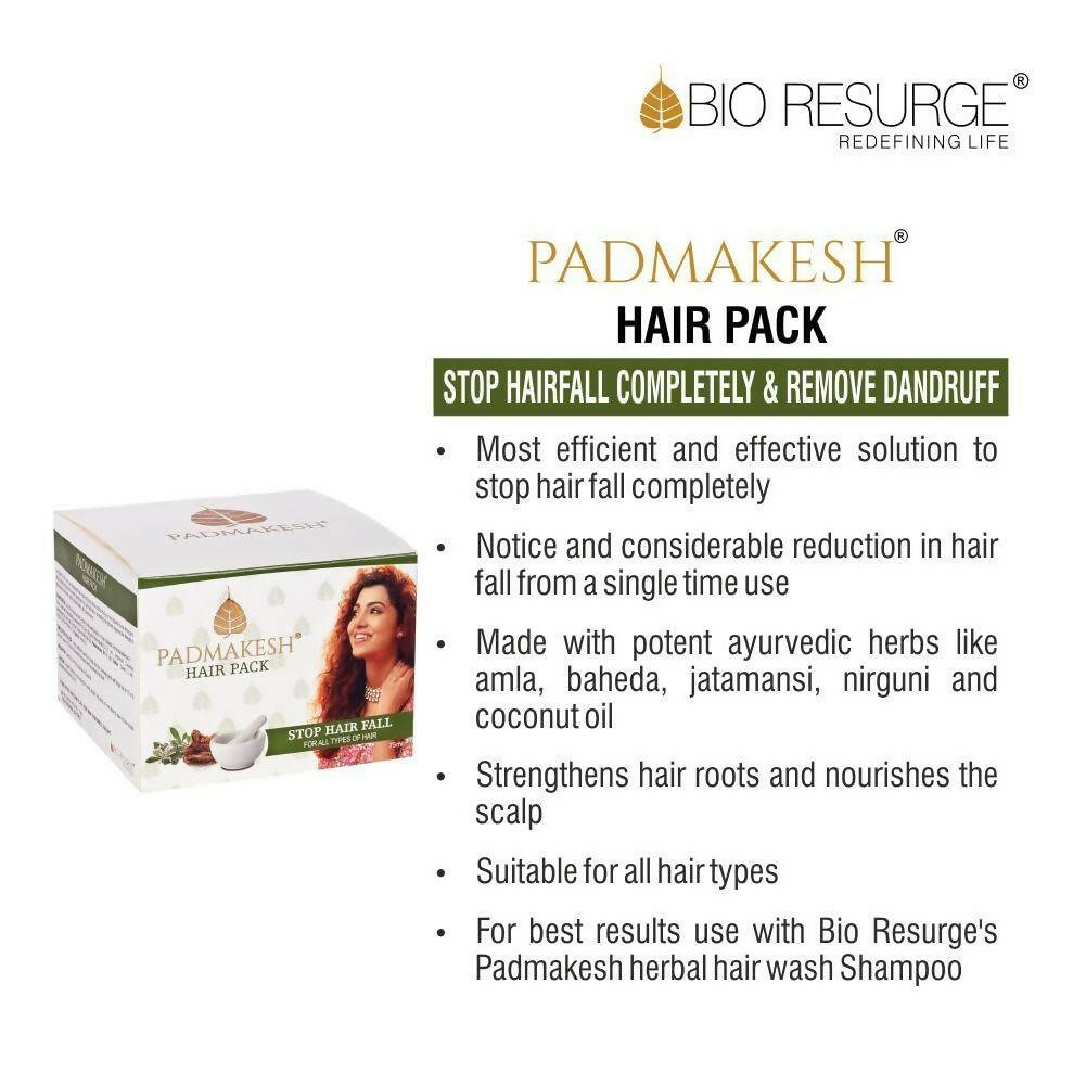 Bio Resurge Life Padmakesh Hair Pack - Distacart