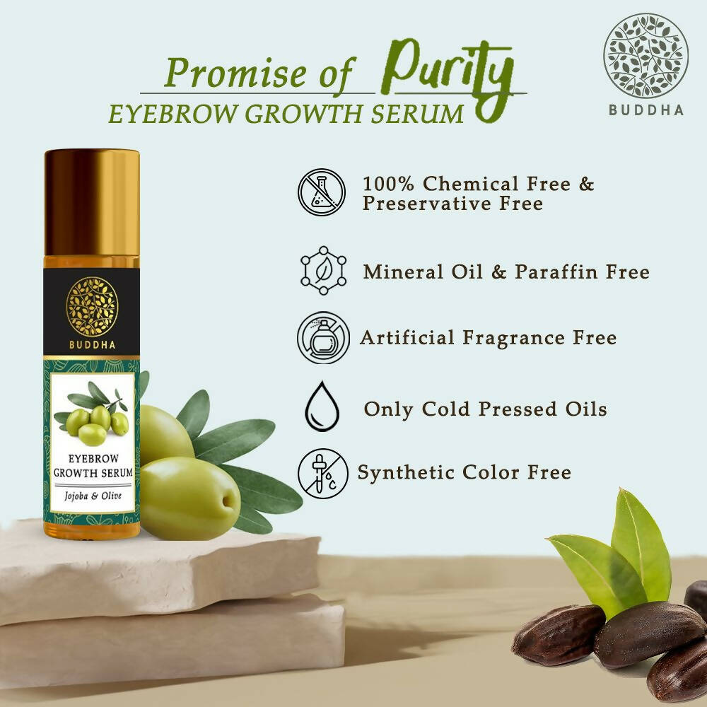 Buddha Natural Eyebrow Growth Serum Oil - Distacart