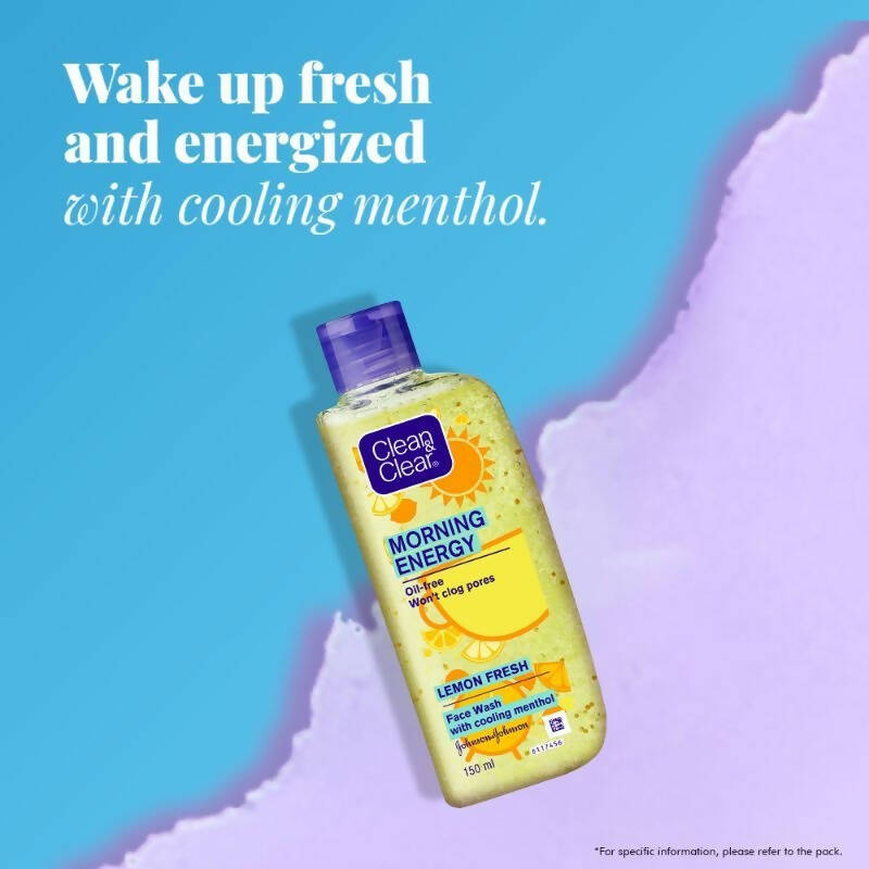 Clean & Clear Morning Energy Lemon Fresh Face Wash - Distacart