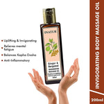 Thumbnail for Inatur Ginger & Bergamot Invigorating Massage Oil