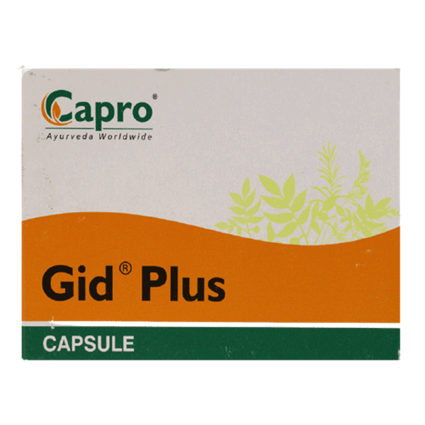 Capro Ayurveda Gid Plus Capsules - Distacart