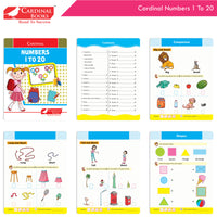 Thumbnail for Cardinal Fun Learning Nursery Activity Books Set of 6|Number| Rhymes & Story| Phonic| English & Maths| Colouring Book for Kids Ages 3-4 Years - Distacart
