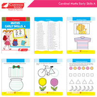 Thumbnail for Cardinal Fun Learning Nursery Activity Books Set of 6|Number| Rhymes & Story| Phonic| English & Maths| Colouring Book for Kids Ages 3-4 Years - Distacart
