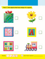 Thumbnail for Cardinal Mathematics Primer A|Junior KG|Pattern & Shapes|Number 1-50|Fun Learning Maths Activity Book| Ages 3-6 Years - Distacart