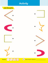 Thumbnail for Cardinal Mathematics Primer B|Senior KG|Pattern & Shapes|Number 1-100|Skip Counting|Fun Learning Maths Activity Book| Ages 3-7 Years - Distacart