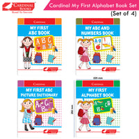 Thumbnail for Cardinal My First Alphabet Books Set of 4| Alphabet Picture Book| My First ABC & Number Book| Picture Dictionary| Kindergarten Book| Ages 3-6 Years - Distacart