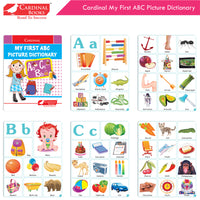 Thumbnail for Cardinal My First Alphabet Books Set of 4| Alphabet Picture Book| My First ABC & Number Book| Picture Dictionary| Kindergarten Book| Ages 3-6 Years - Distacart