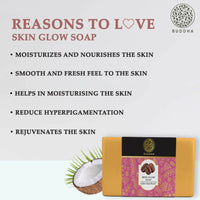 Thumbnail for Buddha Natural Skin Glow soap - Removing Impurities and Moisturizing the skin - Distacart