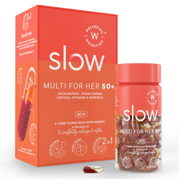 Wellbeing Nutrition Slow | Multivitamin for Her 50+ Capsules - Distacart