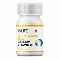 Thumbnail for Inlife Glucosamine MSM Calcium Vitamin D3 Tablets