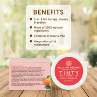 Thumbnail for Bella Vita Organic Peach Tinty Blush 3 in 1