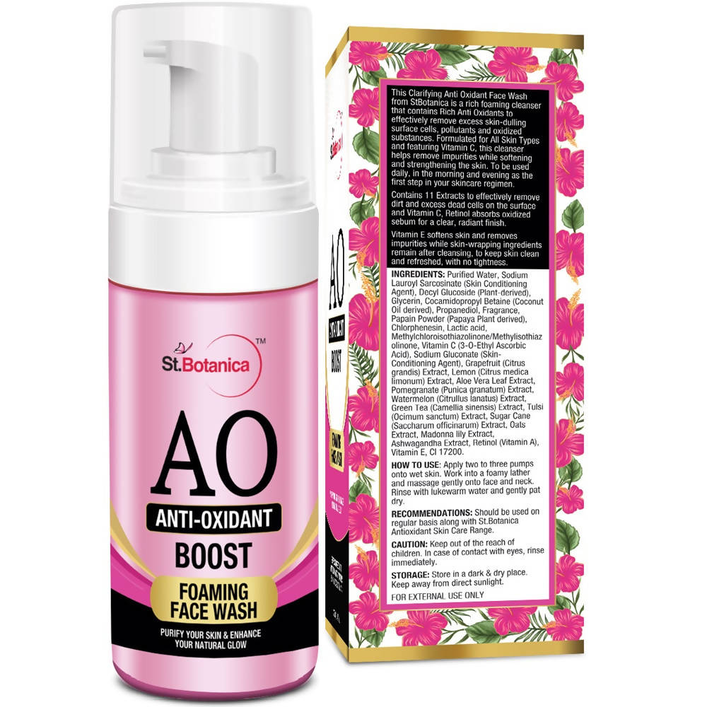 St.Botanica Anti Oxidant Boost Foaming Face Wash