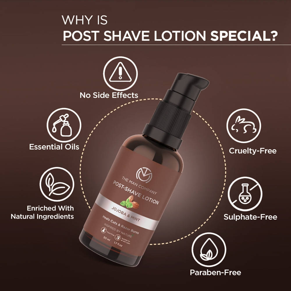 The Man Company Post Shave Lotion - Distacart