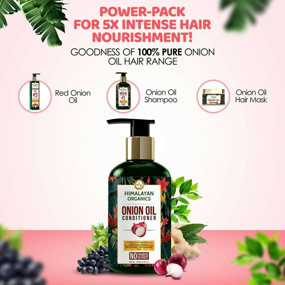 Himalayan Organics Onion Oil Conditioner - Distacart