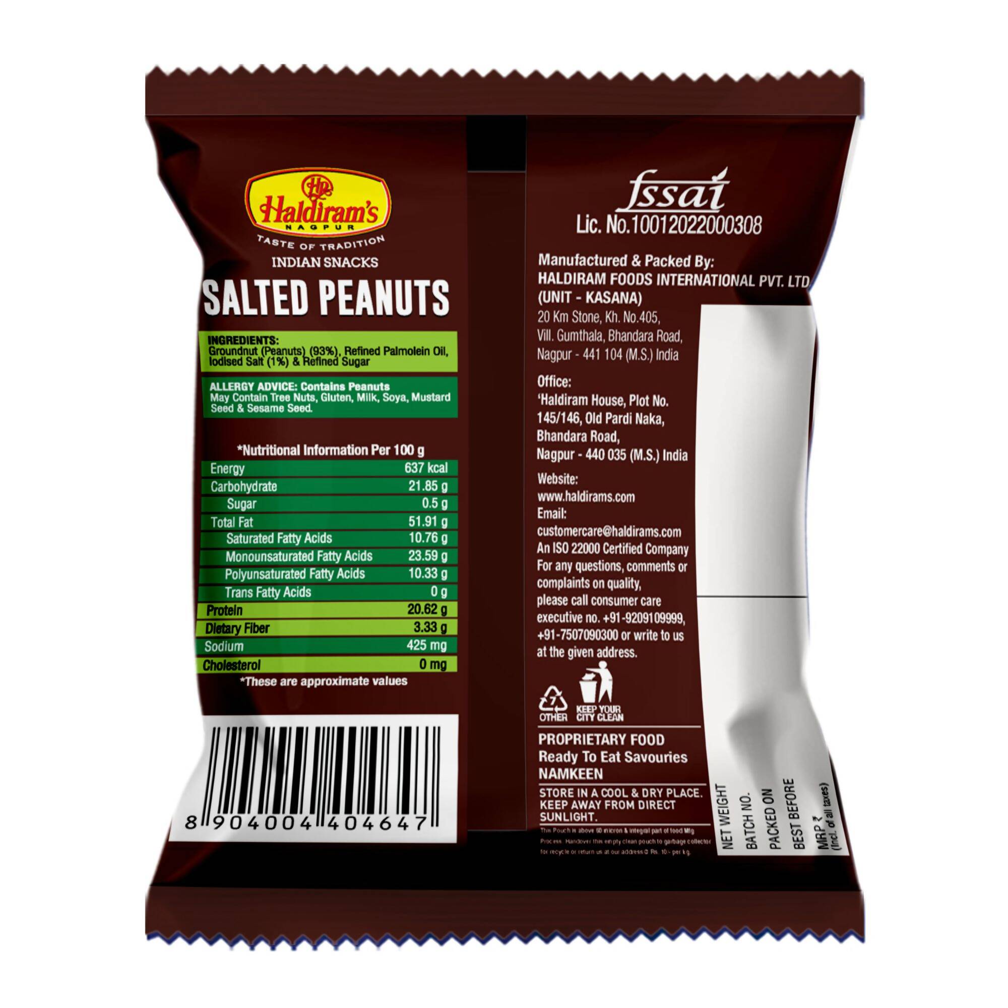 Haldiram's Salted Peanuts - Distacart