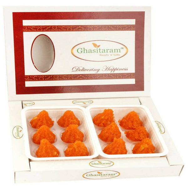 Ghasitaram Motichoor Laddoo Modaks - Distacart