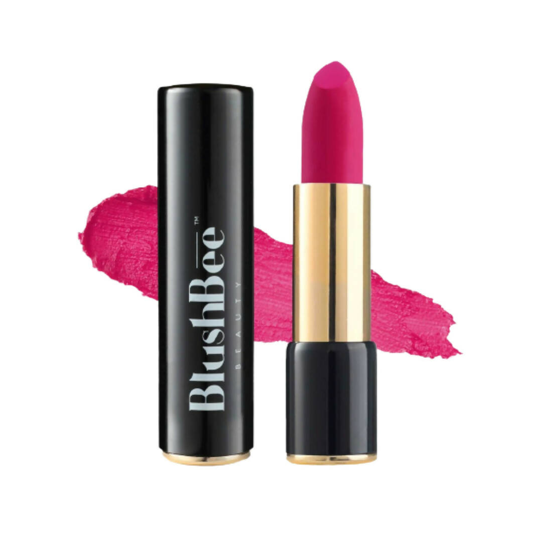 BlushBee Organic Beauty Lip Nourishing Vegan Lipstick - Velvety Rose - Distacart