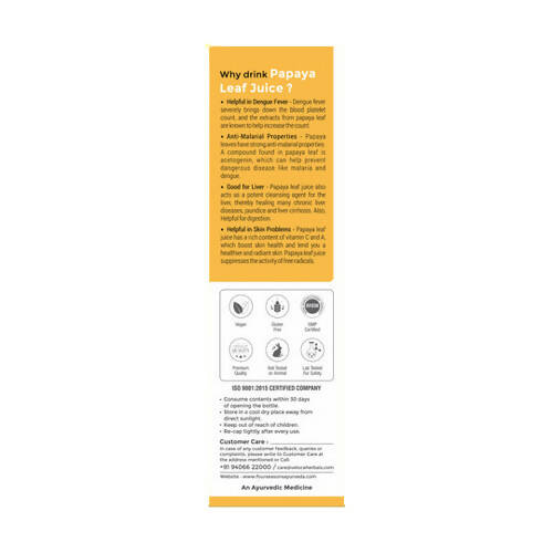 Four Seasons Papaya Leaf Juice - Distacart