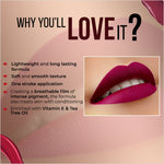 Thumbnail for Colorbar Powerkiss Vegan Matte Lipcolor- Lover Boy - Distacart