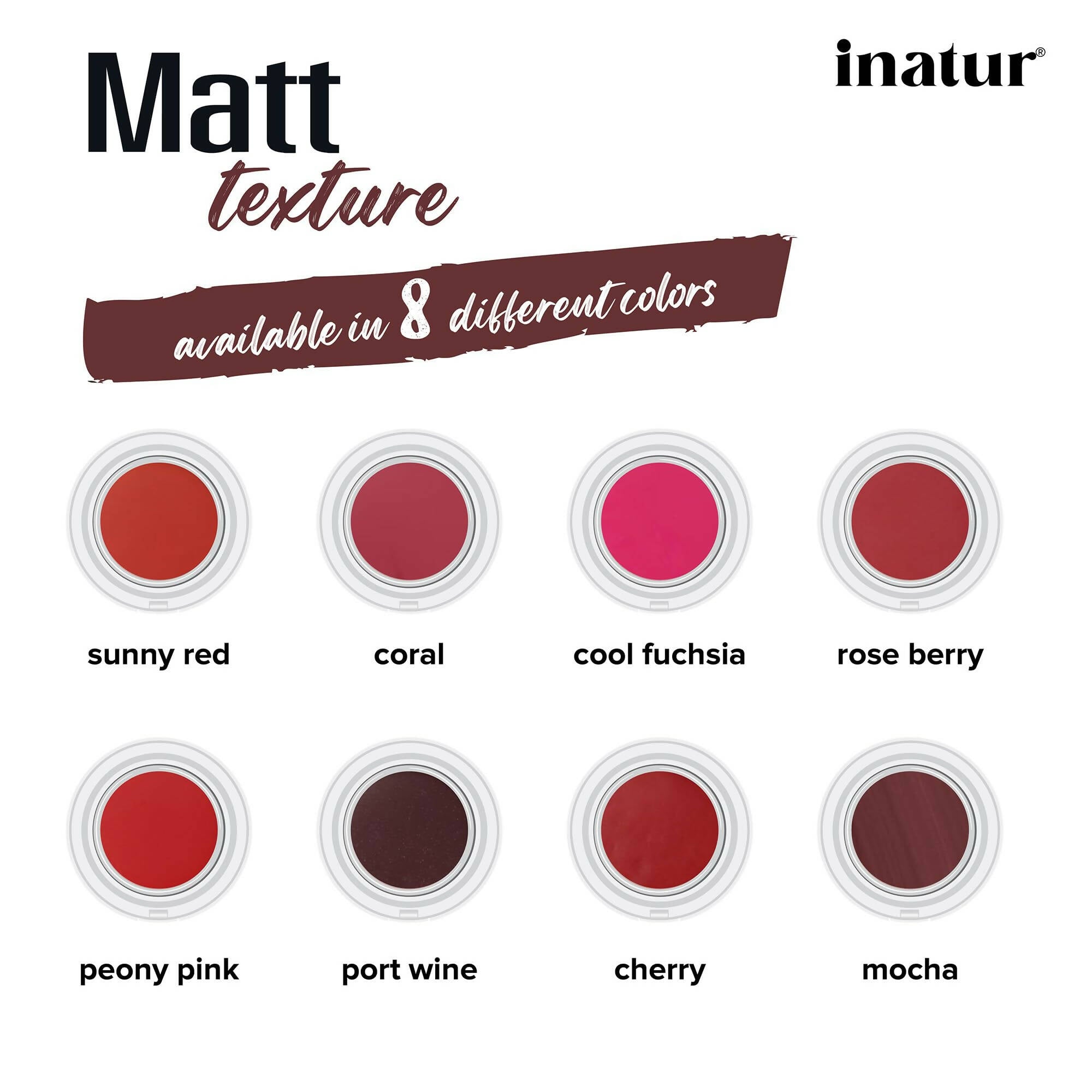 Inatur Lip and Cheek Tint Mocha - Distacart